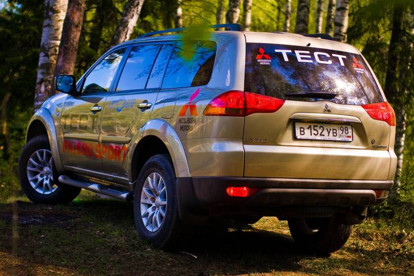 Тест-драйв Mitsubishi Pajero Sport